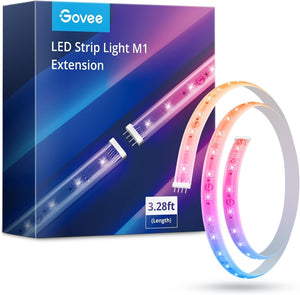 Govee H100E RGBIC Strip Light M1 Extension (1m) - Smart Lightstrip - Govee - Zenox
