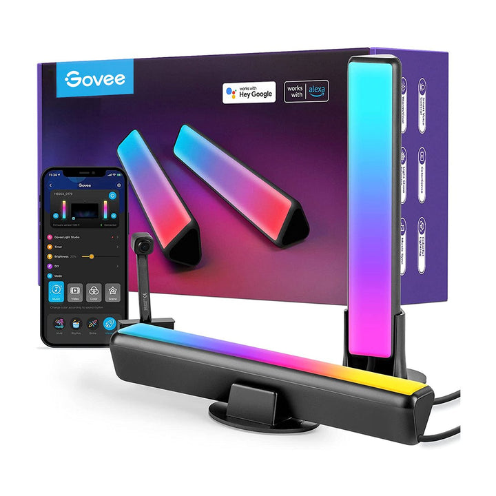 Govee H6054 DreamView P1 Light Bars (2 Pack) - Smart TV & Monitor Light - Govee - Zenox