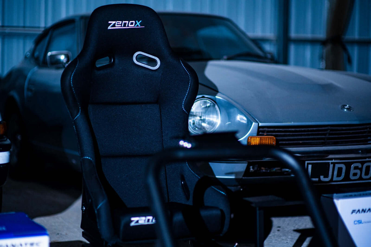GT3 V2 Simulator Rig with Bucket Seat - Sim Racing Rig - Zenox - Zenox