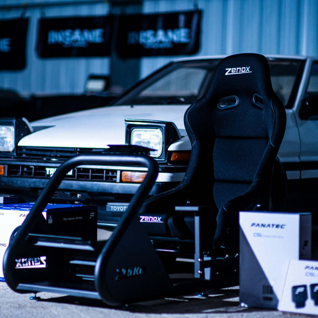 Bmw Gt3 Sim Racing Rig GT3 V2 Simulator Rig with Bucket Seat Zenox - Zenox Hong Kong