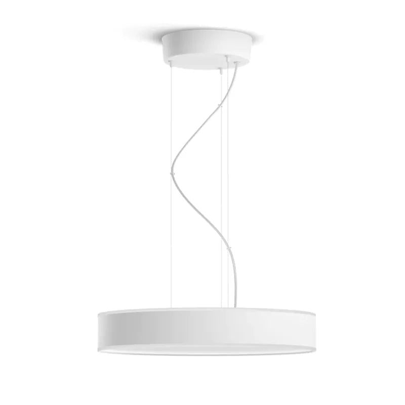 Hue Enrave 33.5W Pendant (White) - Ceiling Light -Philips Hue - Zenox