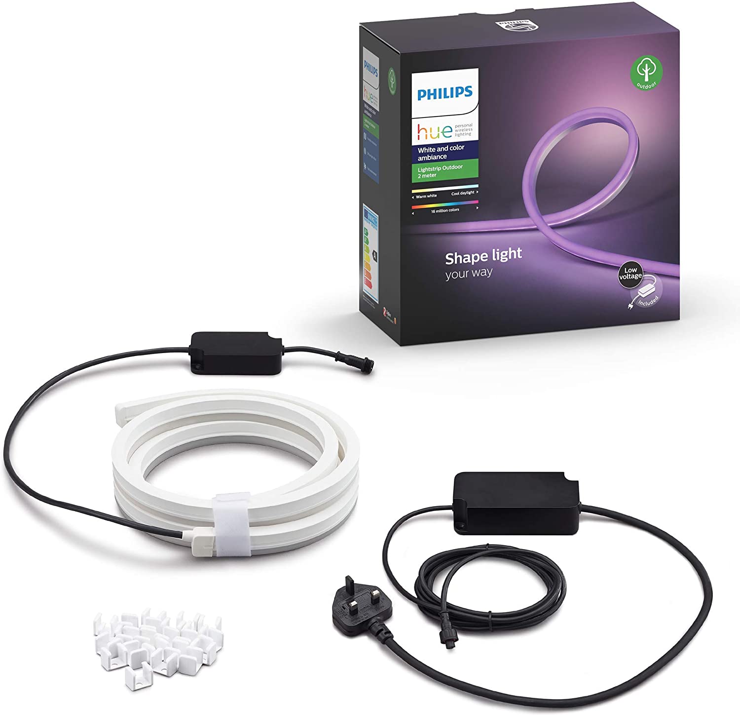 Hue Lightstrip Outdoor 2m UK Philips Hue - Zenox Hong Kong