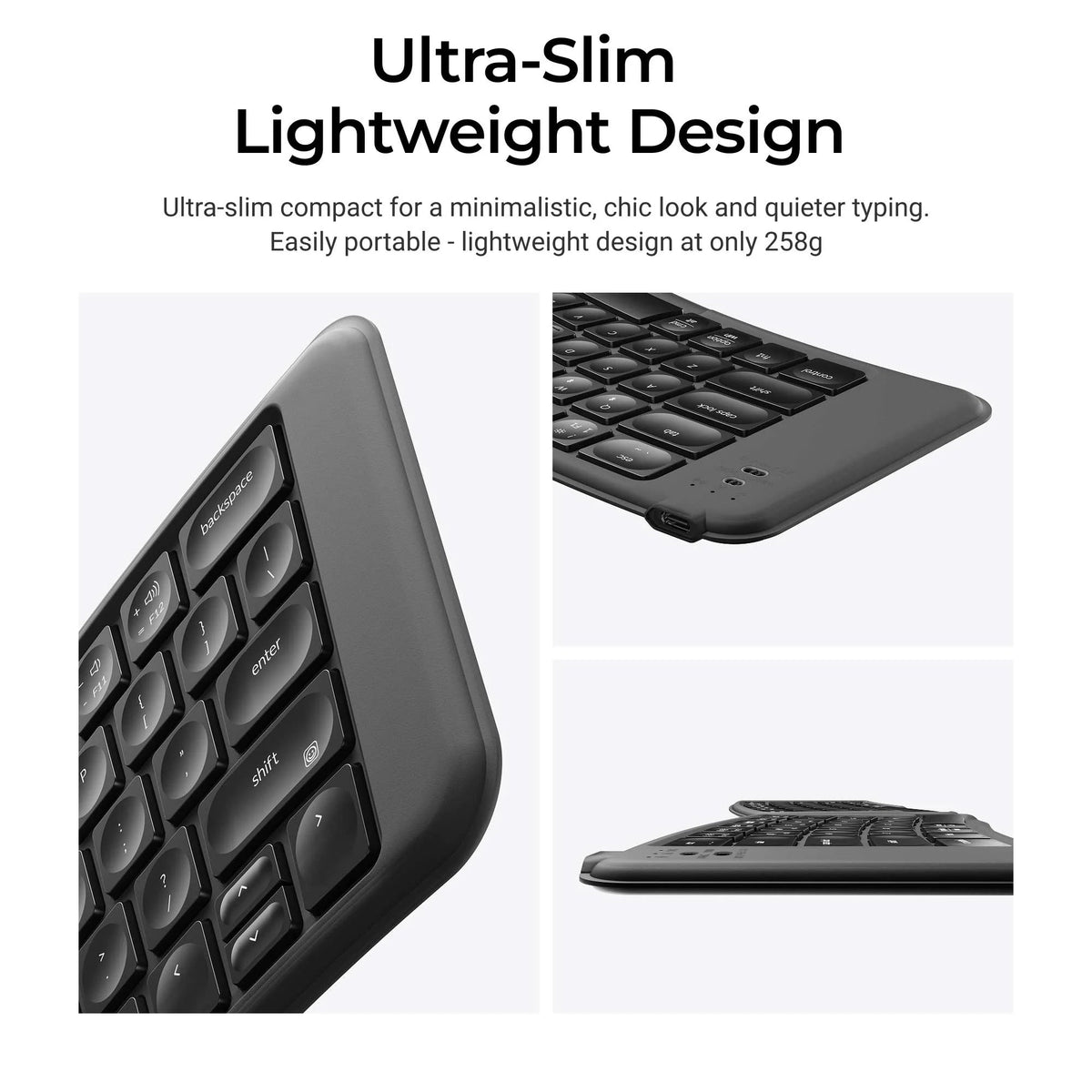 Keychron B11 Pro Ultra - Slim Wireless Foldable Keyboard - Keyboard - Keychron - Zenox