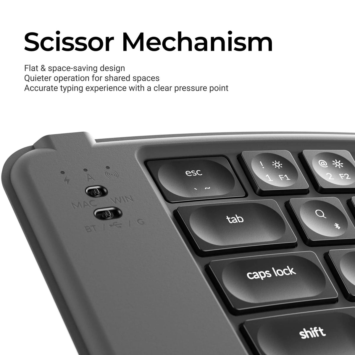 Keychron B11 Pro Ultra - Slim Wireless Foldable Keyboard - Keyboard - Keychron - Zenox