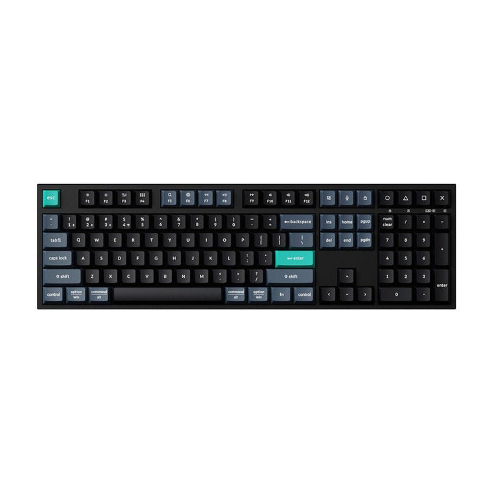 Keychron B36 Wireless Keyboard - Deep Black - Keyboard - Keychron - Zenox