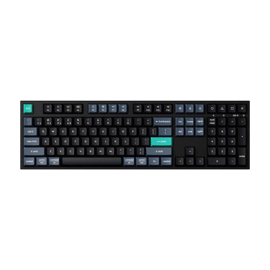 Keychron B36 Wireless Keyboard - Deep Black - Keyboard - Keychron - Zenox