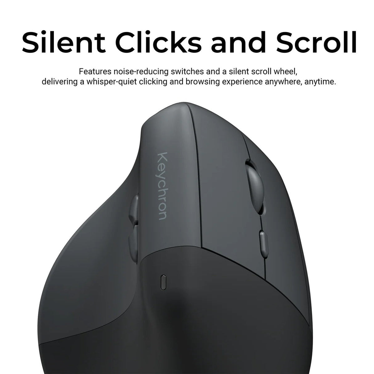 Keychron BM27 Ergonomic Wireless Mouse - Mouse -Keychron - Zenox