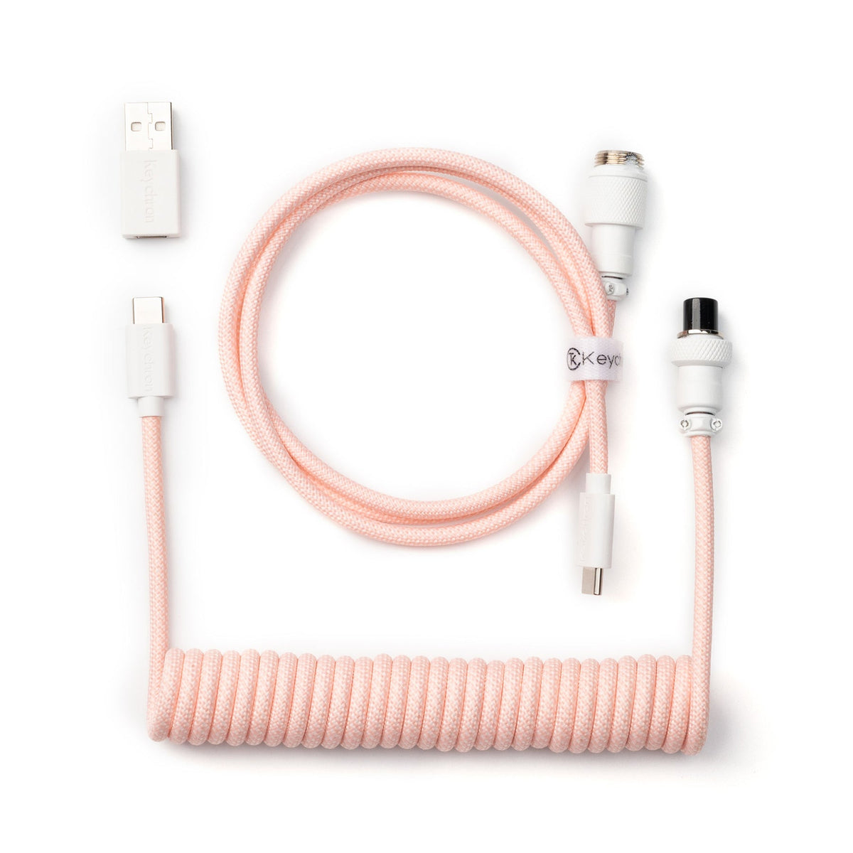 Keychron Custom Coiled Aviator Cable - Coiled Cable - Keychron - Zenox