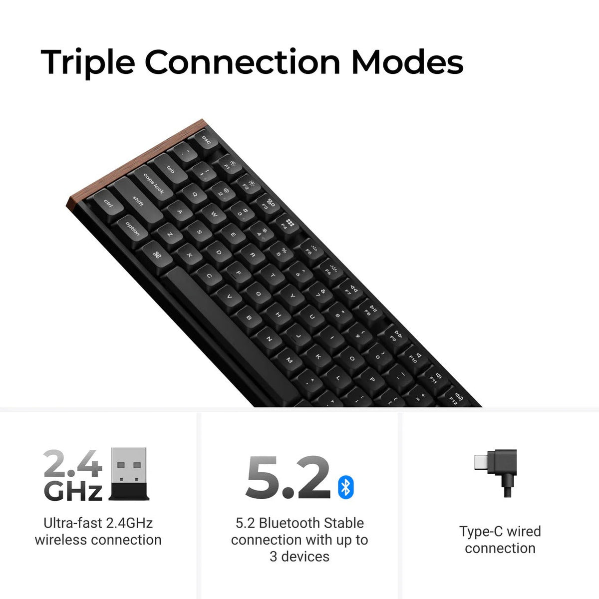 Keychron K5 Ultra 8K Wireless Keyboard - Keyboard -Keychron - Zenox