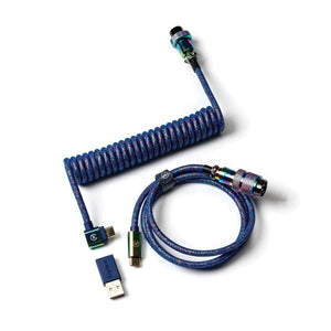 Keychron Premium Coiled Aviator Cable - Coiled Cable - Keychron - Zenox