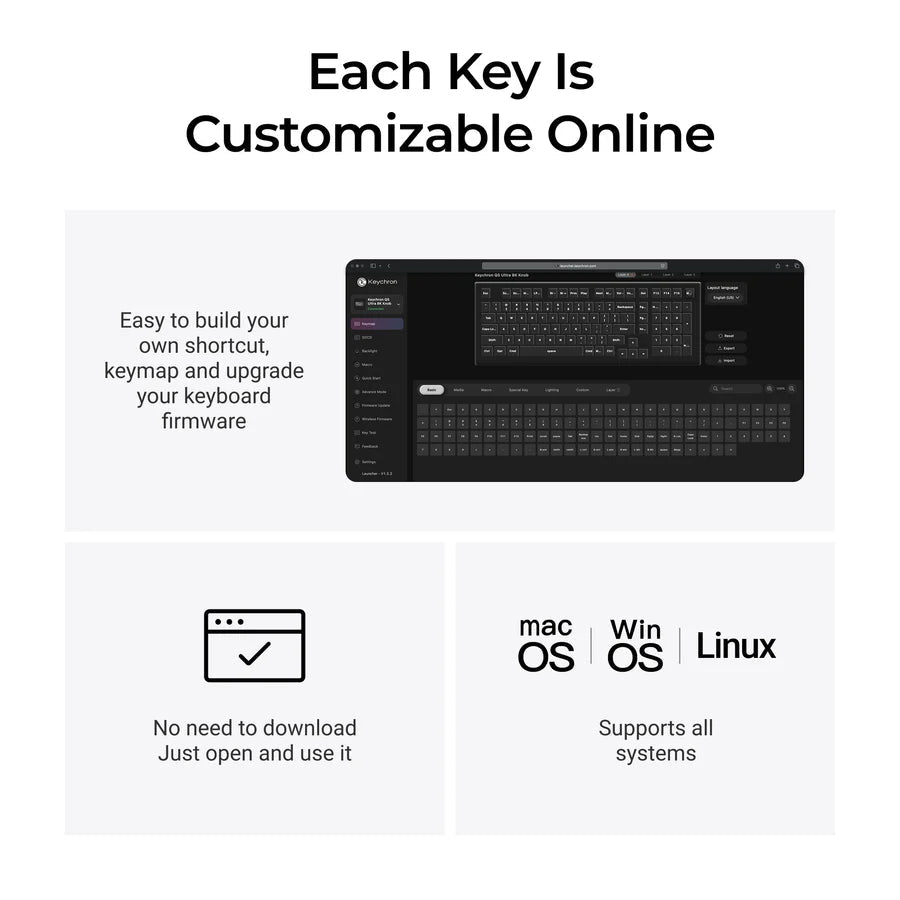 Keychron Q5 Ultra 8K Wireless Keyboard - Keyboard -Keychron - Zenox