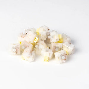 Keychron - Silent Banana Switch - 110 pcs - Mechanical Switch -Gateron - Zenox
