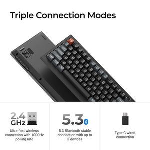 Keychron V3 Ultra 8K Wireless Custom Mechanical - Keyboard - Keychron - Zenox