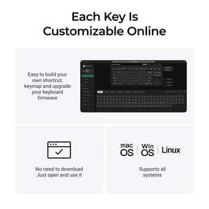 Keychron V3 Ultra 8K Wireless Custom Mechanical - Keyboard - Keychron - Zenox