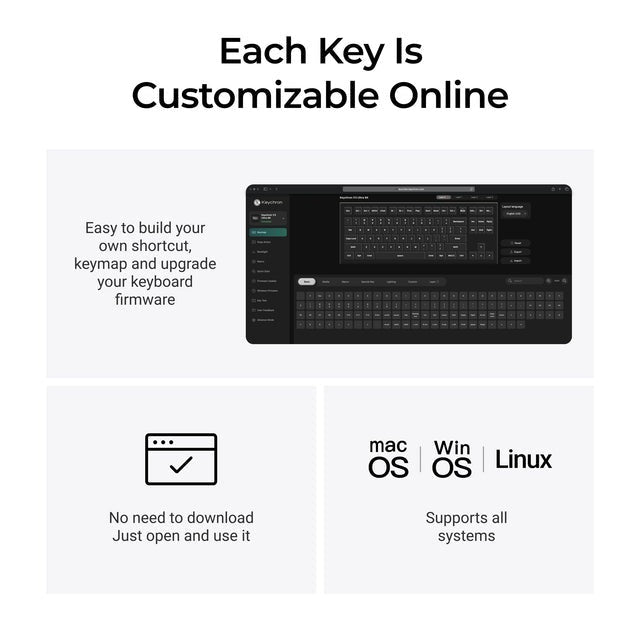 Keychron V3 Ultra 8K Wireless Custom Mechanical - Keyboard - Keychron - Zenox