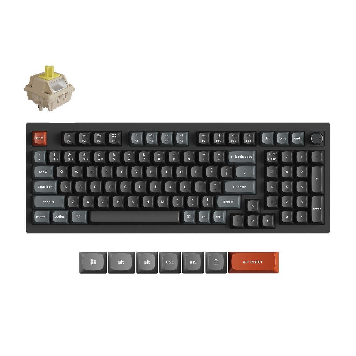Keychron V5 Ultra 8K Wireless Custom Mechanical - Keyboard - Keychron - Zenox