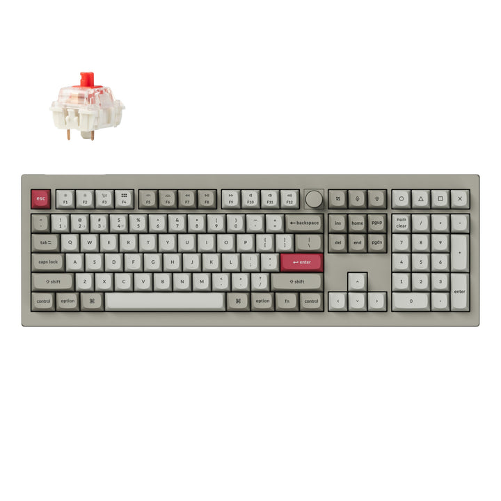 Keychron V6 Max QMK/VIA Wireless Custom Mechanical Keyboard - Keyboard - Keychron - Zenox