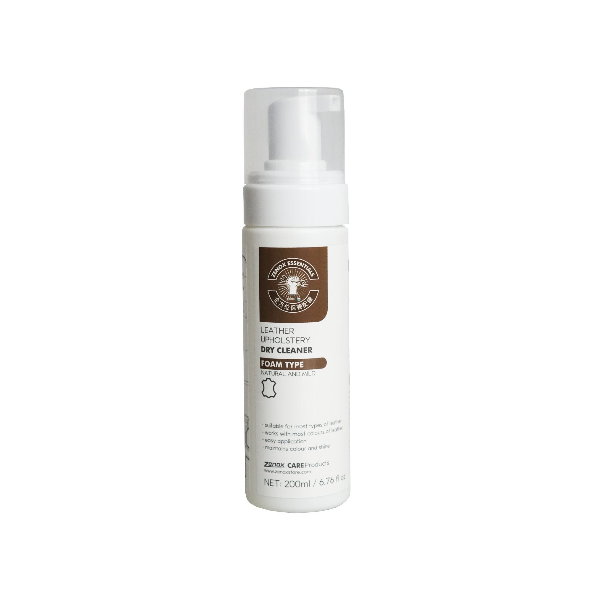 Leather Upholstery Foam Cleaner - Chair Cleaner - Zenox - Zenox