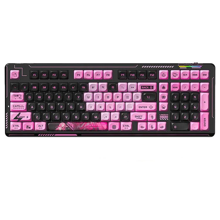 Lingbao - K98 Wireless Gaming Keyboard (Ellinia) - Keyboard - Lingbao - Zenox