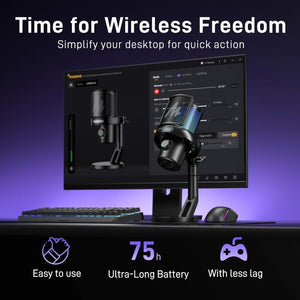 Maono DM40 Pro Wireless & Wired Microphone - Microphone - Maono - Zenox