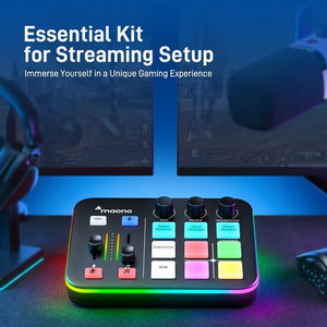 Maonocaster G1 NEO Audio Mixer For Game Streamer - Streaming Gear - Maono - Zenox