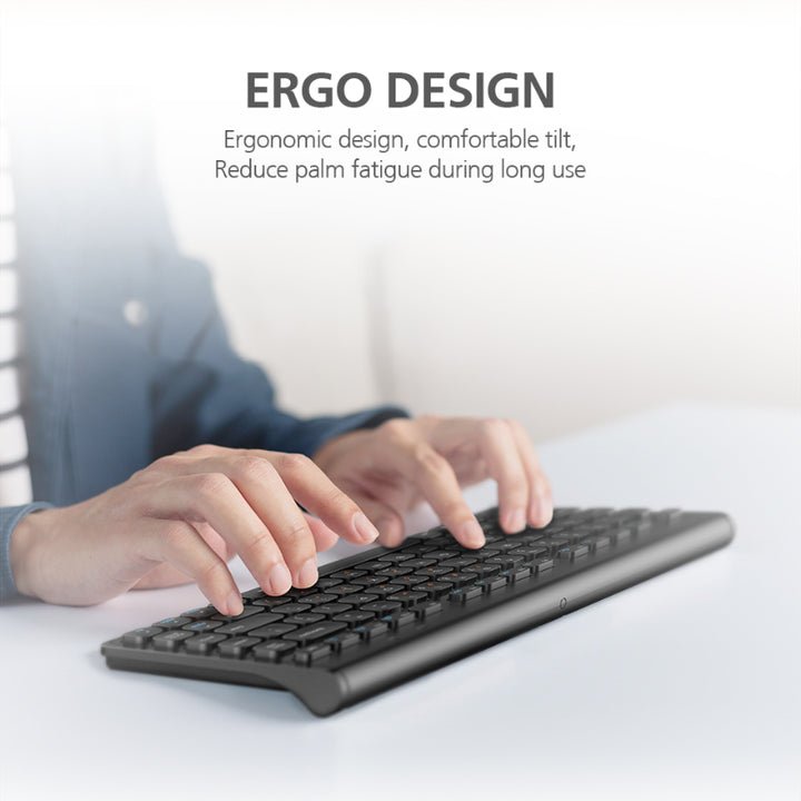 Micropack iFREE MINI 2 Slim Wireless Combo - Keyboard + Mouse - Micropack - Zenox