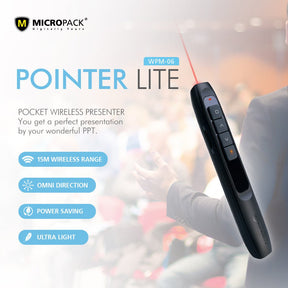 Micro Pointer Instruments Micropack POINTER LITE Pocket Wireless Presenter Micropack - Zenox Hong ...