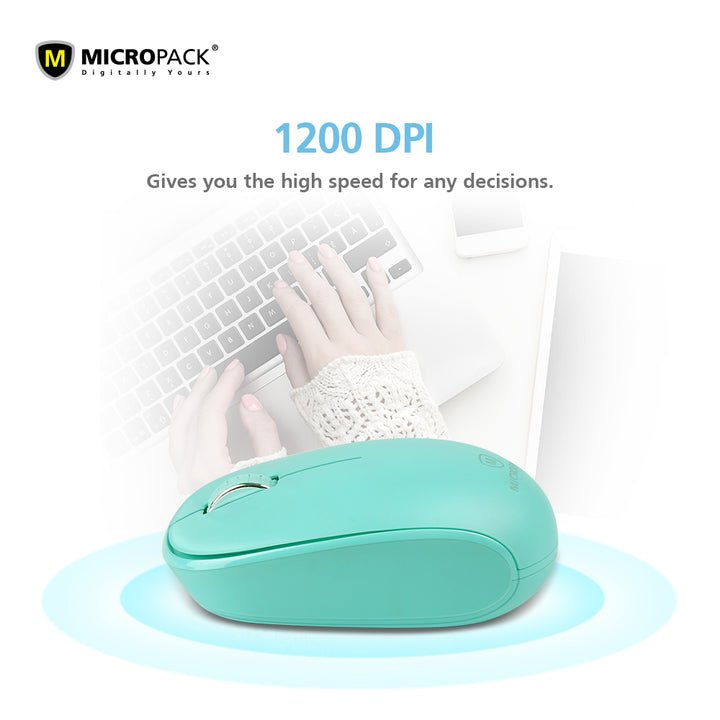 Micropack Speedy Lite RF 2.4G Wireless Mouse - Mouse - Micropack - Zenox