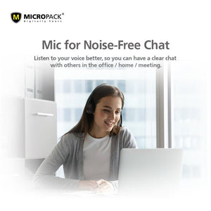 Micropack Stereo Sound Headphone (USB - A) - Headset - Micropack - Zenox