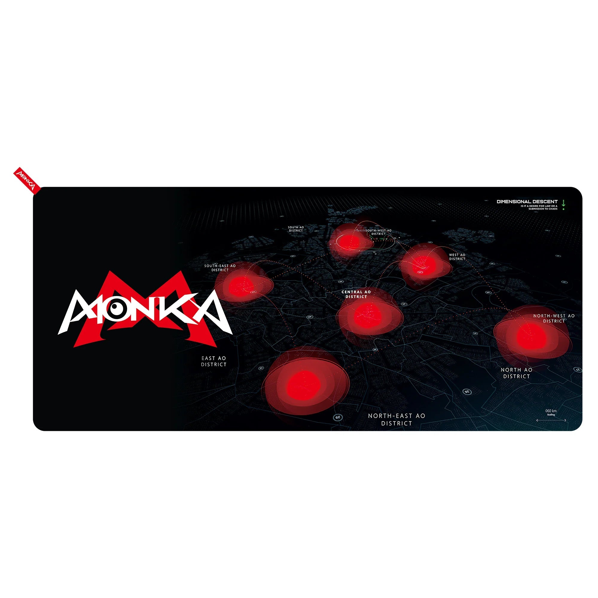 Monka Loop Professional Large Mouse Pad - Mouse Pad - Monka - Zenox