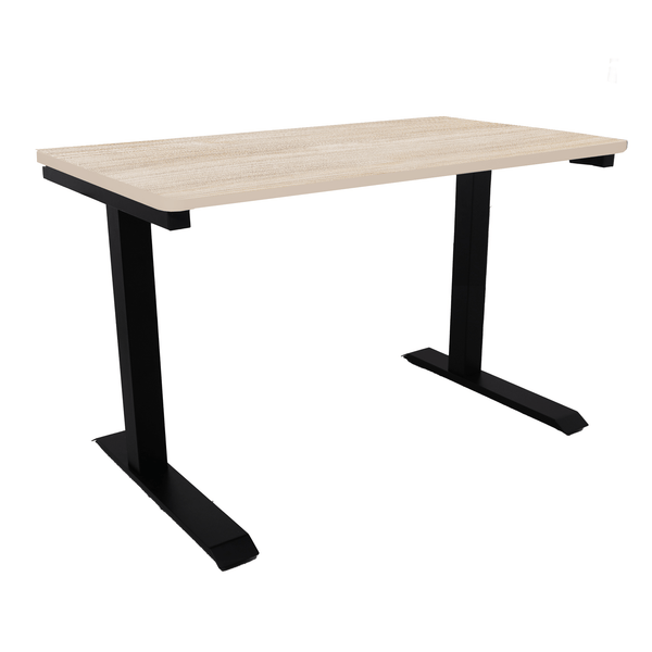 Zenox Ergonomics Office Desk v.2 (Fixed Height) (Maple) *Delivery in Late March*