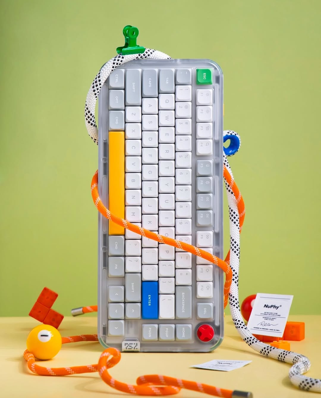 Nuphy - Kick75 Wireless Mechanical Keyboard - Keyboard - Nuphy - Zenox