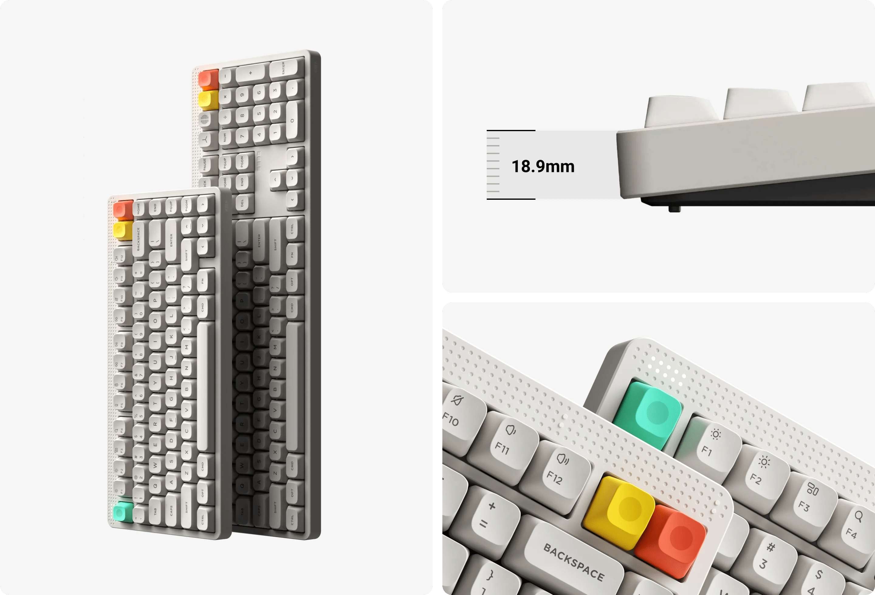 Nuphy - Node100 Wireless Mechanical Keyboard - Keyboard - Nuphy - Zenox