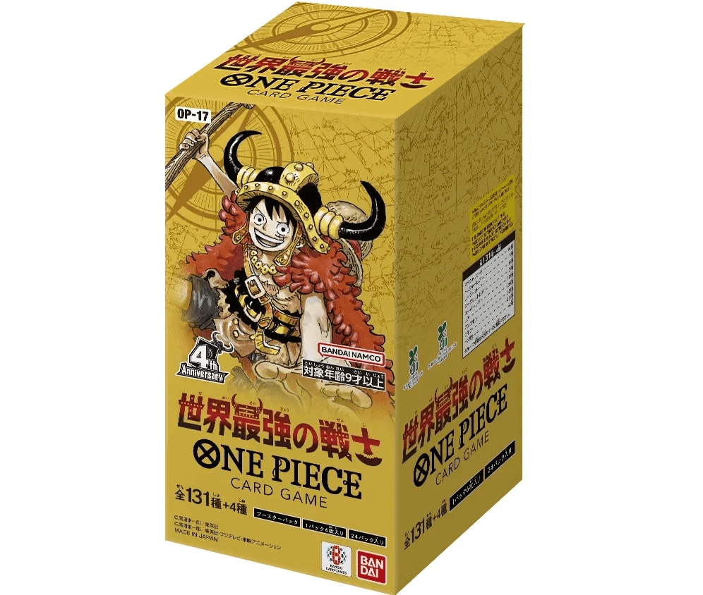 ONE PIECE Booster Box (JP) - THE WORLD'S STRONGEST WARRIORS- [OP-17] - Booster Box -one piece - Zenox