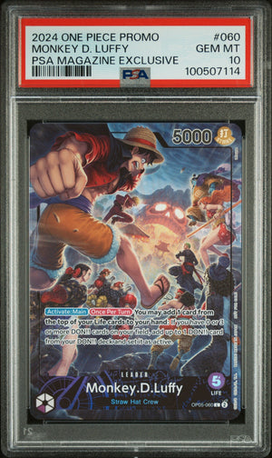 Onepiece Single Cards - Monkey D Luffy OP05 - 060 - Singles - one piece - Zenox