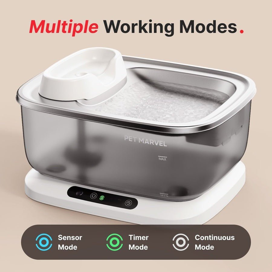 Pet Marvel - Cordless Dog Water Fountain [F2V2] - Pet Supplies - Pet Marvel - Zenox