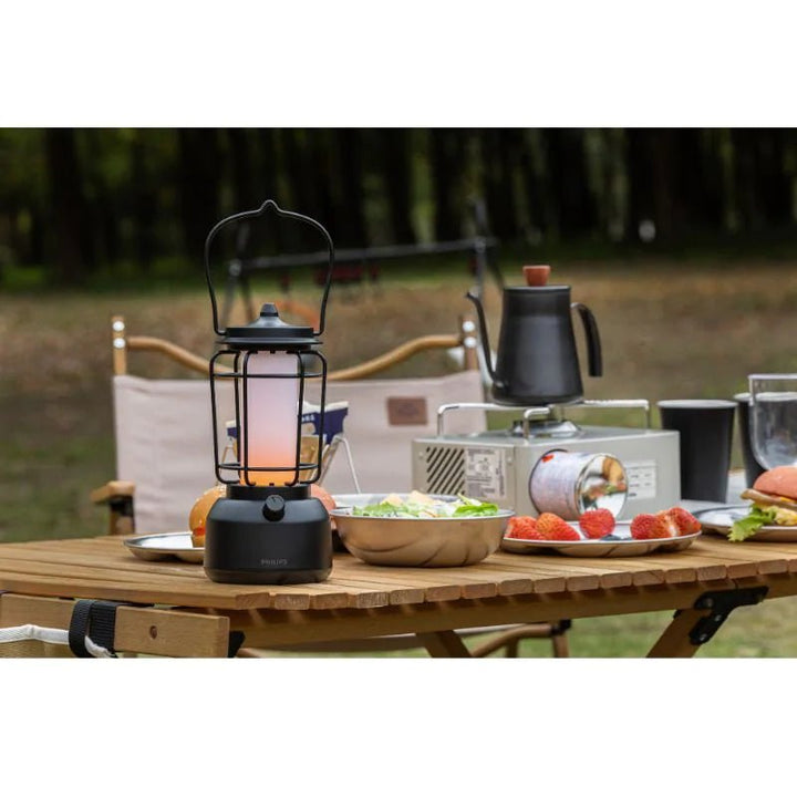 Philips 66262 Retro3600 portable light blk TW - HK - Desk Lamp - Philips - Zenox