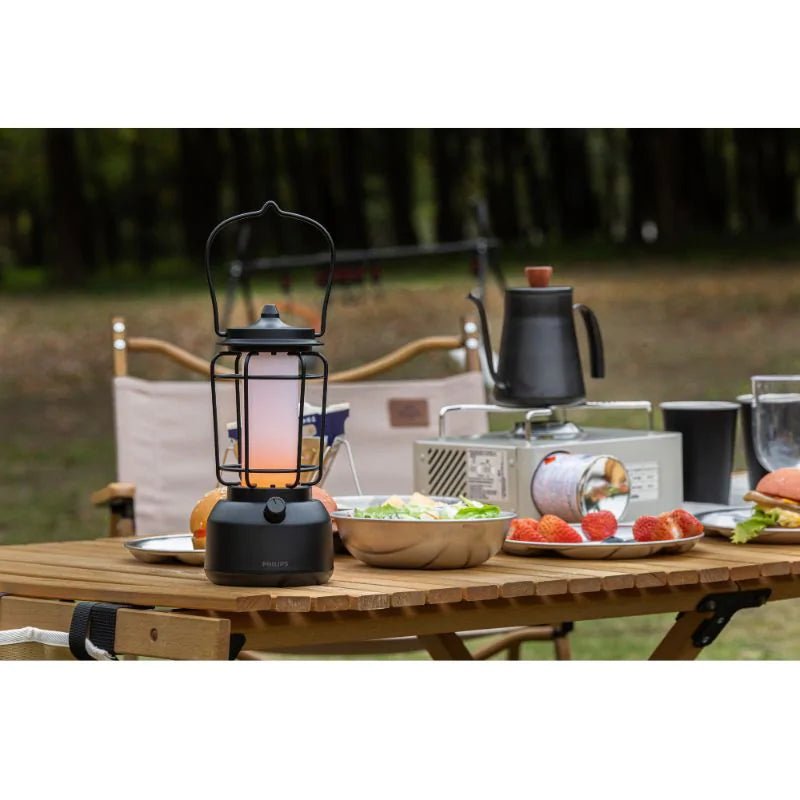 Philips 66262 Retro3600 portable light blk TW - HK - Desk Lamp - Philips - Zenox