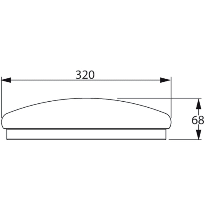 Philips CL200 EC RD 17W 40K W HV 03 Functional Ceiling light - Ceiling Light - Philips - Zenox