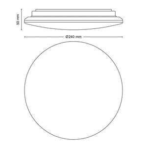Philips CL200 G2 EC RD 10W 65K W HV 03 - Ceiling Light - Philips - Zenox