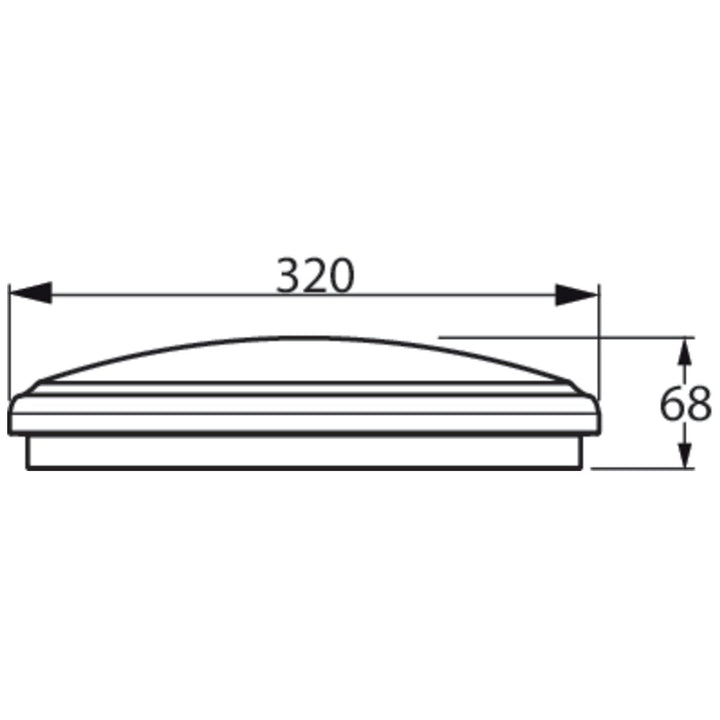Philips CL201 EC RD 17W 40K W HV 03 Functional Ceiling light - Ceiling Light - Philips - Zenox