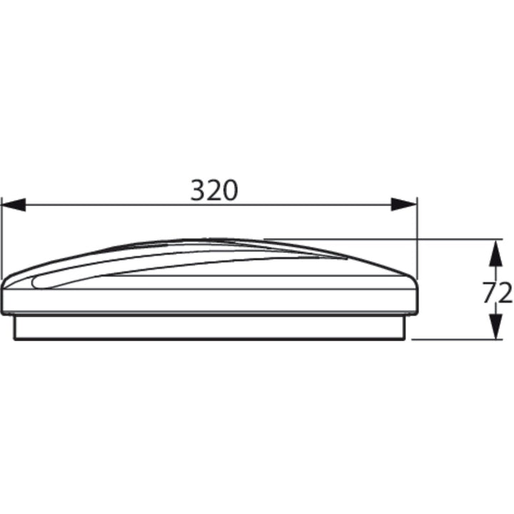 Philips CL202 EC RD 17W 40K W HV 03 Functional Ceiling light - Ceiling Light - Philips - Zenox