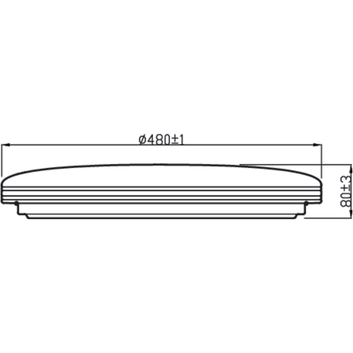 Philips CL505 AIO RD 28W 27 - 65K S HV 03 Ceiling Light - Ceiling Light - Philips - Zenox