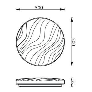 Philips CL506 SS RD 36W 40 - 65 - 27K TL HV 01 Ceiling Light - Ceiling Light - Philips - Zenox