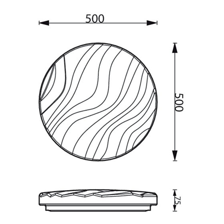 Philips CL506 SS RD 36W 40 - 65 - 27K TL HV 01 Ceiling Light - Ceiling Light - Philips - Zenox