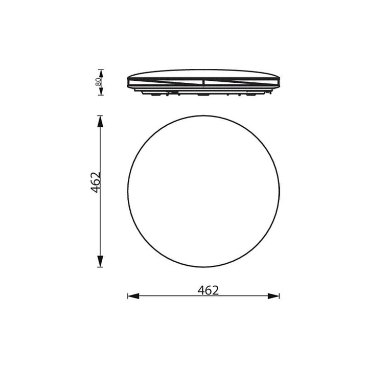 Philips CL709 AIO RD 36W 27 - 65K S HV - Ceiling Light - Philips - Zenox