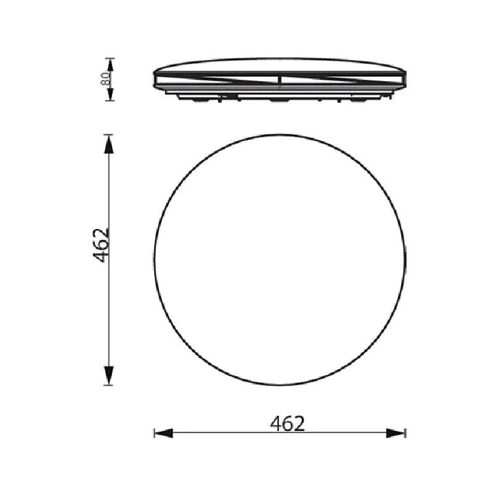 Philips CL709 AIO RD 36W 27 - 65K W HV - Ceiling Light - Philips - Zenox