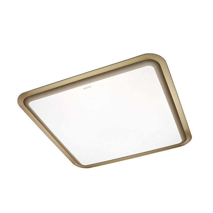 Philips CL825 AIO SQ 40W 27 - 65K (Gold) Ceiling Light - Ceiling Light - Philips - Zenox