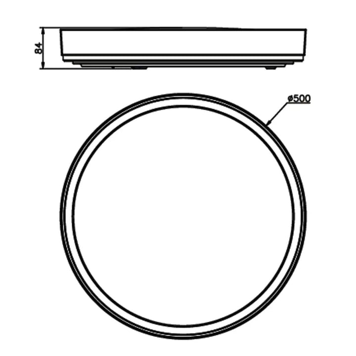Philips CL853 AIO RD 36W 27 - 65K D HV 03 Ceiling Light - Ceiling Light - Philips - Zenox