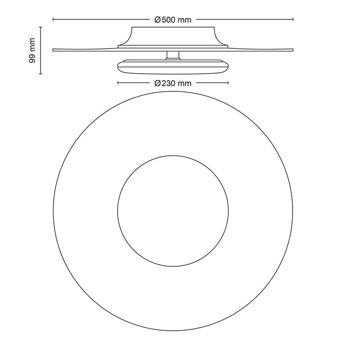 Philips Garnet CL580 SS 40W 27K W HV IP20 06 - Ceiling Light - Philips - Zenox